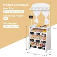 Детски магазин и театър 2 в 1 Ginger Home, бял-FNH4G.jpeg