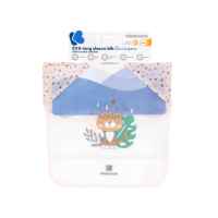 Непромокаем лигавник с ръкави и джоб Kikka Boo Savanna, Pink-FNeHA.jpeg