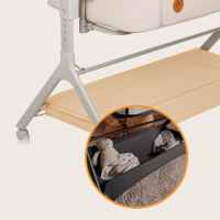 Бебешка кошара Next to me 3 в 1 Lionelo Leonie Plus люлееща се, Grey Stone-FZkL7.jpeg