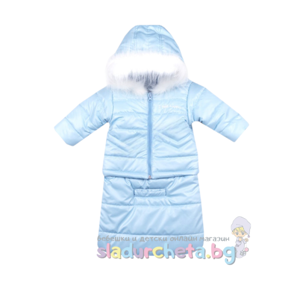 Бебешко яке-чувалче Вега-М, светлосиньо-FdU1k.png