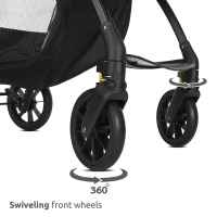 Лятна бебешка количка Lorelli Fresh, Green-Ff9Fo.jpeg