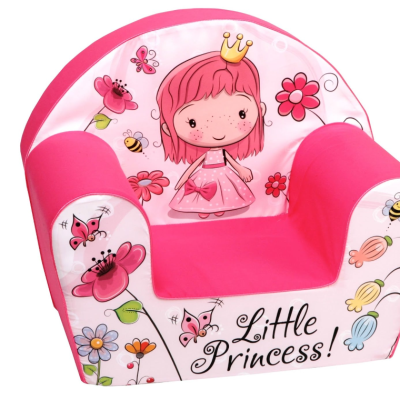 Детски фотьойл Delta Trade Little Princess, циклама