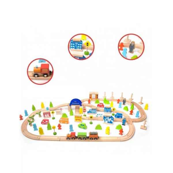 Дървено влакче с релси Classic World, 110 части-Fj3Lu.jpeg