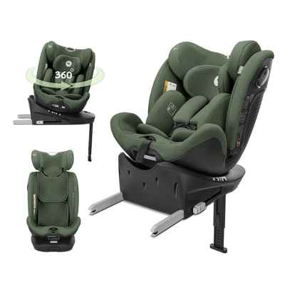 Столче за кола Lorelli Perseus i-Size ISOFIX Support Leg 360, Green