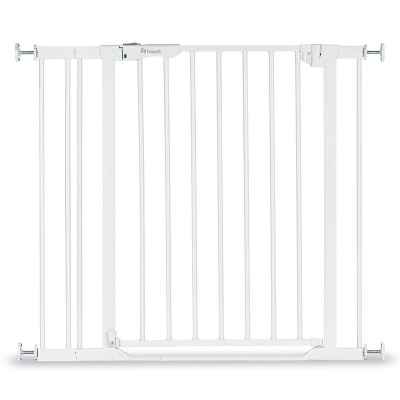 Предпазна преграда за бебе Hauck Clear Step Autoclose 2 + удължител 9 см, White