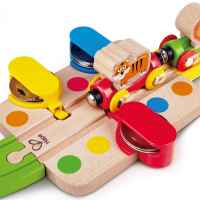 Дървен комплект Hape, Железопътен комплект, Цветовете на дъгата-FwcJ3.jpeg