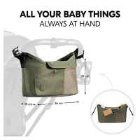 Органайзер за бебешка количка Hauck Pushchair Bag, Olive-G1HqE.jpeg