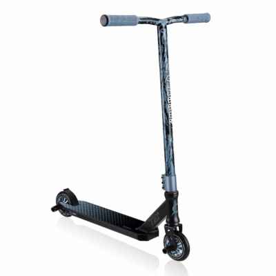 Тротинетка за трикове Globber GS 720, черно + синьо