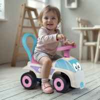Кола за бутане Dolu Foot to Floor, White/Pink-GFYTy.jpeg
