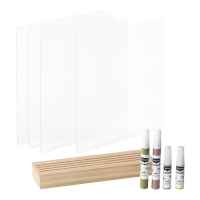 Декоративна рамка Tiny Love за семеен отпечатък с боички, с 4 пласта и елегантна дървена основа със заоблени ъгли-GLznB.jpeg