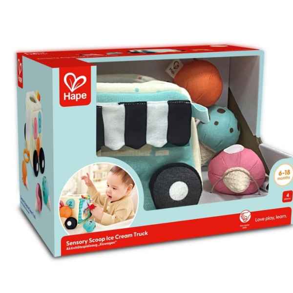 Мека сензорна играчка Hape, Камион за сладолед-GYoJf.jpeg