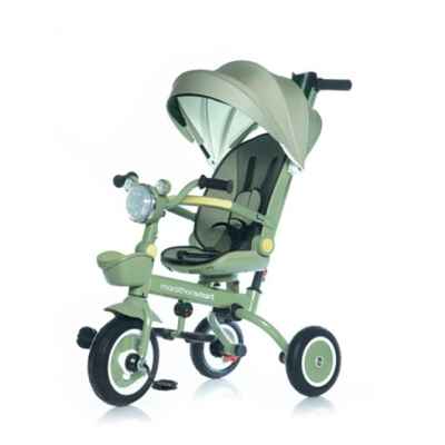 Сгъваема триколка Chipolino Маратон Смарт 360, зелена