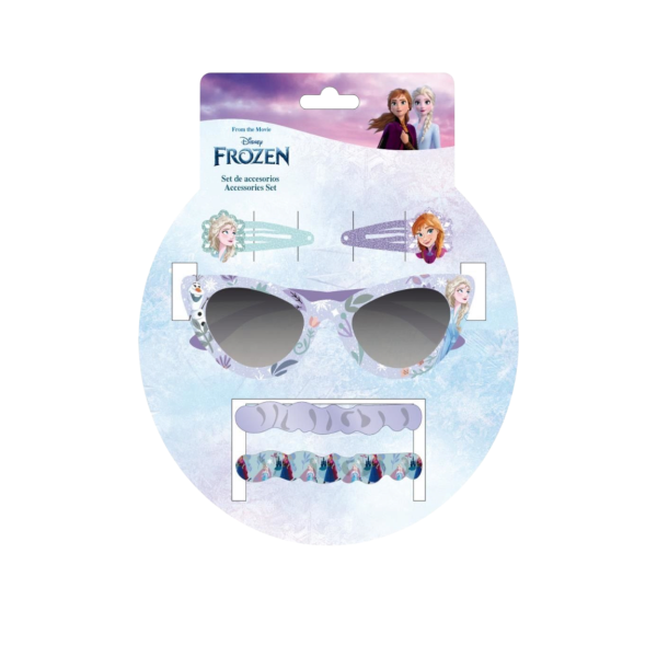 Детски слънчеви очила + 4 бр. аксесоара Sun city, Frozen-Gkt7W.png