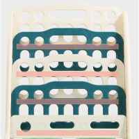 Комбинирана детска етажерка за книги и играчки Feelkids, зелена-GzszY.jpeg