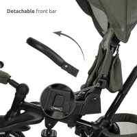 Сгъваема триколка Lorelli Freccia с ротация 360, Beige-H6lun.jpeg