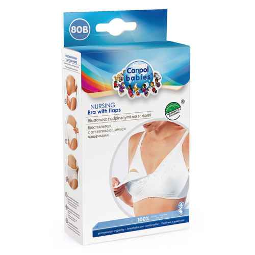 Сутиен за бременност и кърмене Canpol 80 B