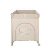 Бебешка кошара Lorelli NOEMI 1 Ниво, Fog Beige STAR-HIjwI.jpg