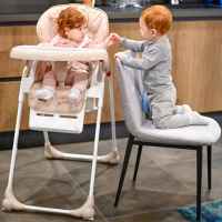 Столче за хранене Lorelli, Dulce, Green leather-HMcFC.jpeg