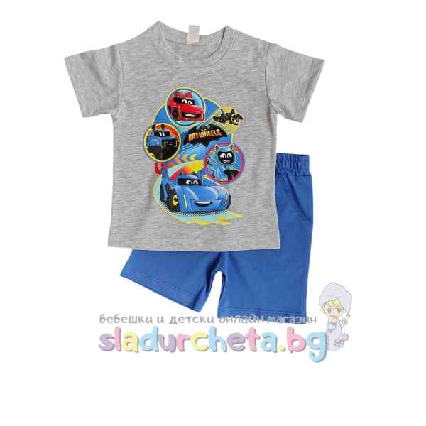 Комплект от 2 части Светли - тениска и къс панталон-HWPgs.jpeg