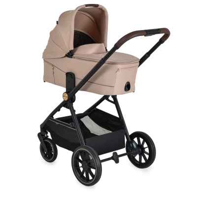 Комбинирана бебешка количка 3в1 Cangaroo Celebrity, Crepe-beige