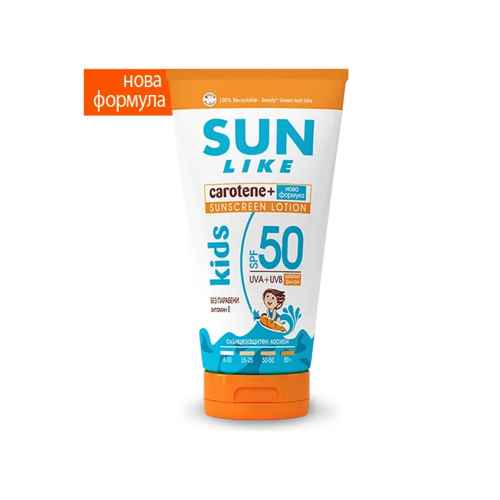 Слънцезащитен лосион Sun Like SPF 50, 150 мл.