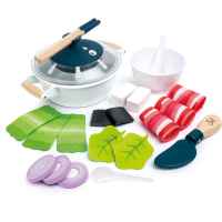 Детски готварски комплект Hape, Китайска тенджера за фондю с аксесоари, 17 части-HbEF1.jpeg