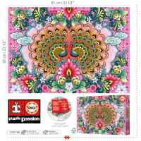 Пъзел Educa, Бенгалски пауни, 1500 части-HbX94.jpeg