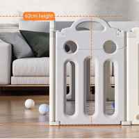 Бебешка ограда с баскетболен кош и табло с активности Feelkids, Кафява кола-Hd0mD.jpeg