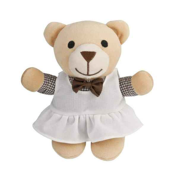 Мека музикална играчка Canpol Bears, мече с рокля-He4qf.jpg