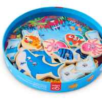 Спаси моретата Hape, Магнитна игра за риболов 2 в 1, 22 части-HqkGL.jpeg
