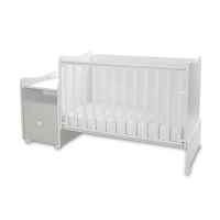 Бебешко легло Lorelli Trend Plus New 3-box, Бяло/ milky green-Hrh1U.jpeg