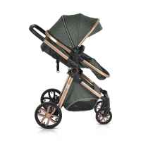 Комбинирана бебешка количка 4в1 Moni Alma, зелена-I1lea.jpeg