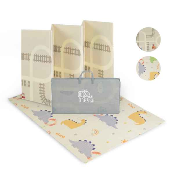 Сгъваем термо килим Moni Toys XPE, 150/200 Urban Traffic-IB4jI.jpeg
