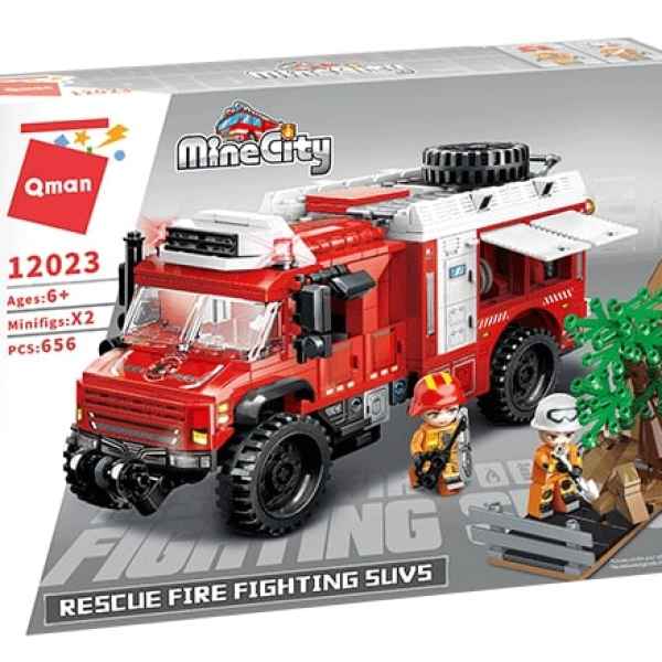 Конструктор Qman, MineCity, Пожарна команда, 656 части-IBIz9.jpeg