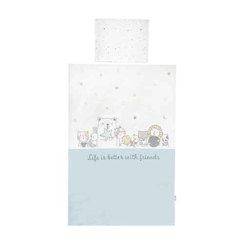 Сет Lorelli COSY 3 части, HAPPY FRIENDS Синьо