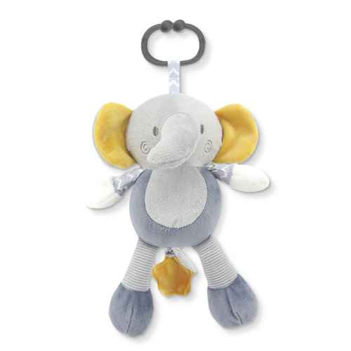 Музикална играчка Lorelli Toys, Сиво слонче