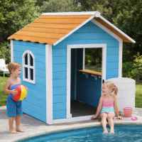 Детска дървена къща Ginger Home, двор и градина, синя-IFJiT.jpeg