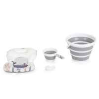 Сгъваем бебешки комплект за баня Cangaroo Balena, сив-IGW1M.jpeg