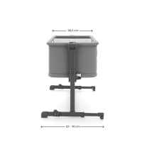 Бебешка кошара KinderKraft Nestee grow 2, Dark Grey-IGrB8.jpeg