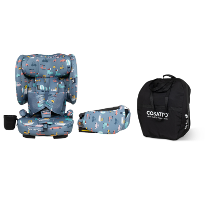 Столче за кола Cosatto On The Go I-Size, Itchy feet sky