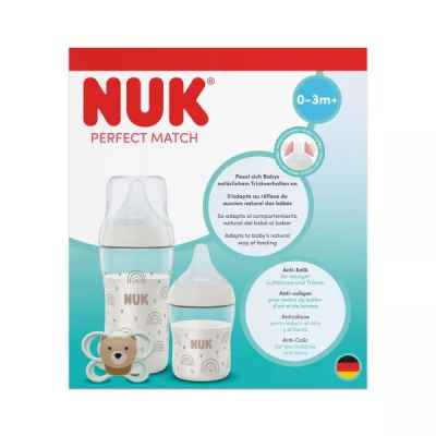 Подаръчен сет РР Nuk Perfect Match, 3 части, Дъга