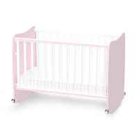 Бебешко легло Lorelli Stars 60x120 см, Бяло+Orchid pink-Id3pa.jpeg