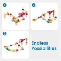 Комплект дървена игра Hape, Домино, Писта екстремно спускане, 50 части-Idgn8.jpeg