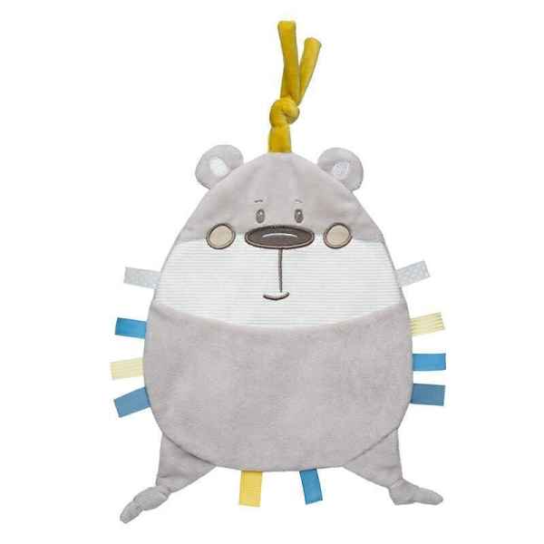 Мека играчка за гушкане Canpol Pastel Friends, сива-Ie3BN.jpg