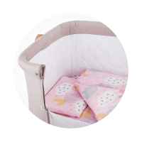 Комплект за мини кошара Chipolino, Розово небе-IqNbc.jpeg