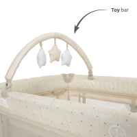 Бебешка кошара Lorelli TORINO 2 Нива Плюс, Beige-Its7o.jpeg