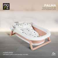 Комплект за къпане със сгъваема вана Moni Palma, розов-J7cSR.jpeg