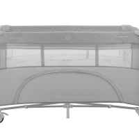 Бебешка кошара на две нива Kikka Boo Nighty Night, Grey-J8pRN.jpeg