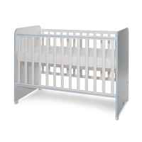 Бебешко легло Lorelli SWEET DREAM 60/120, Бяло/Baby blue-JCd6n.jpeg