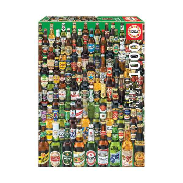 Пъзел Educa, Колекция от бири, 1000 части-JJer6.jpeg